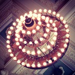 BPL #latergram. My favorite chandeliers.